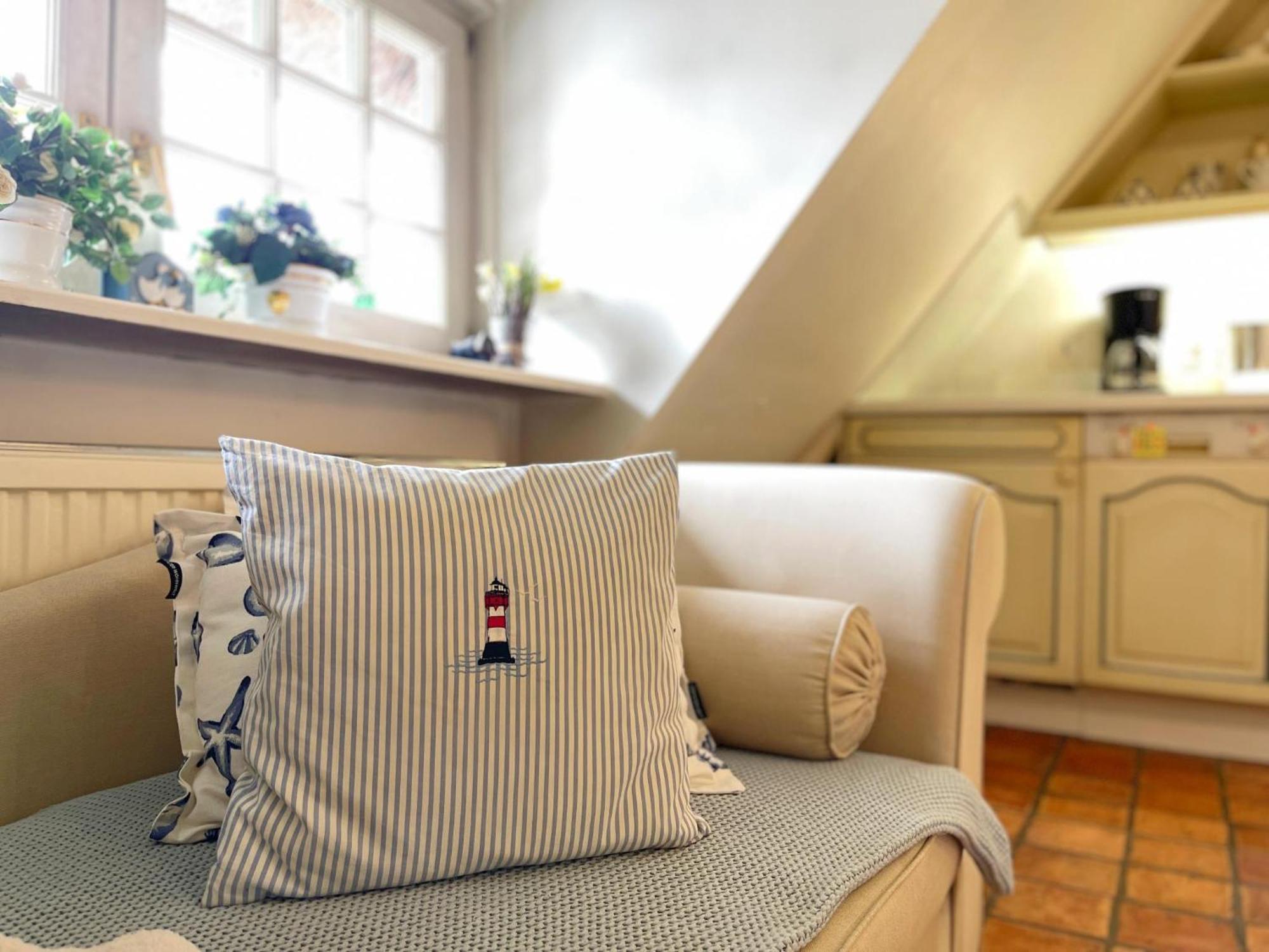 Ferienwohnung Unter Reet 韦斯特兰 外观 照片